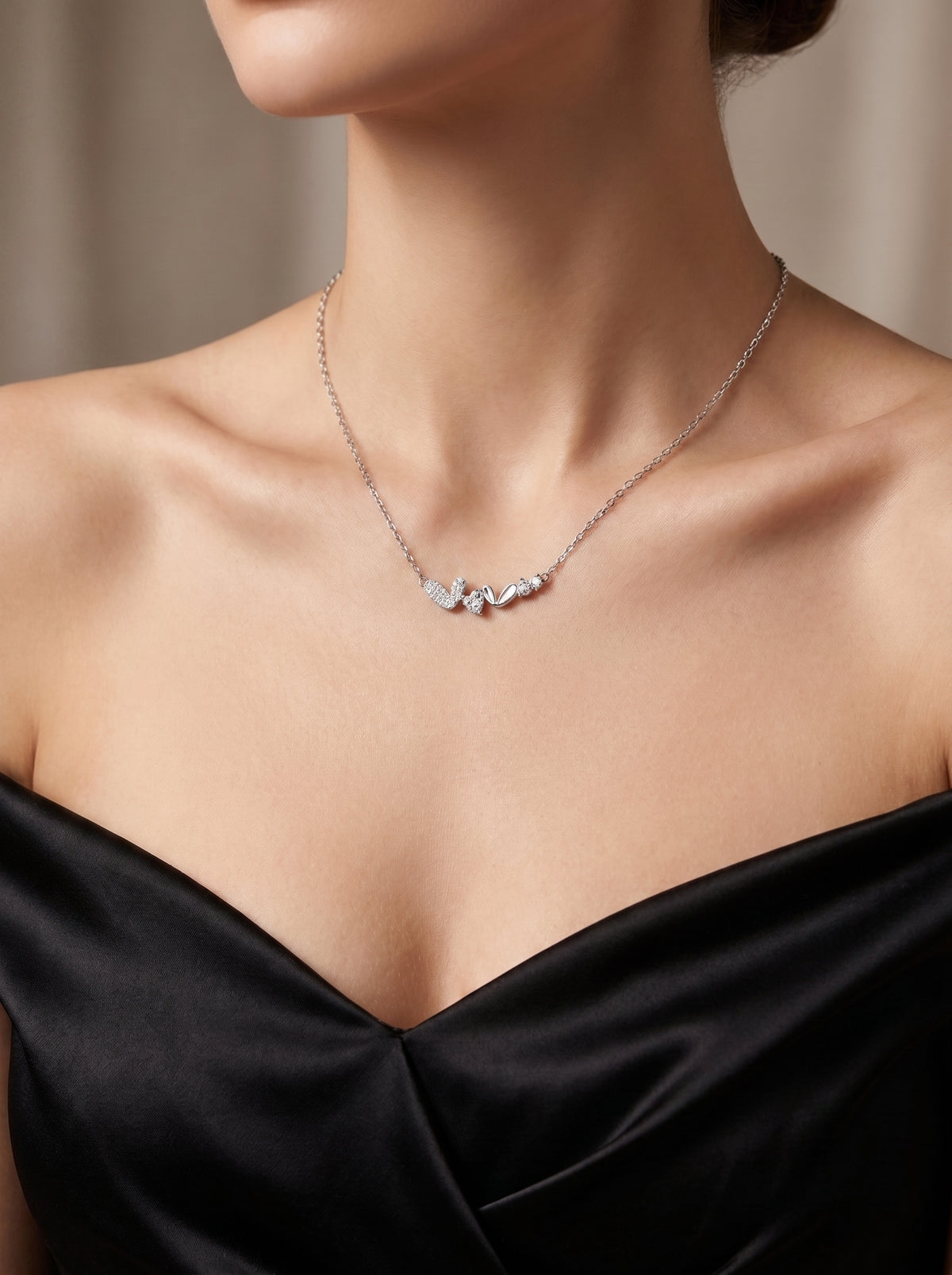 Mini Hearts Necklace