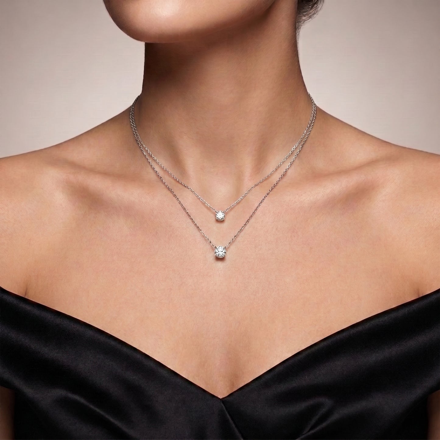 Delicate Zircon Necklace