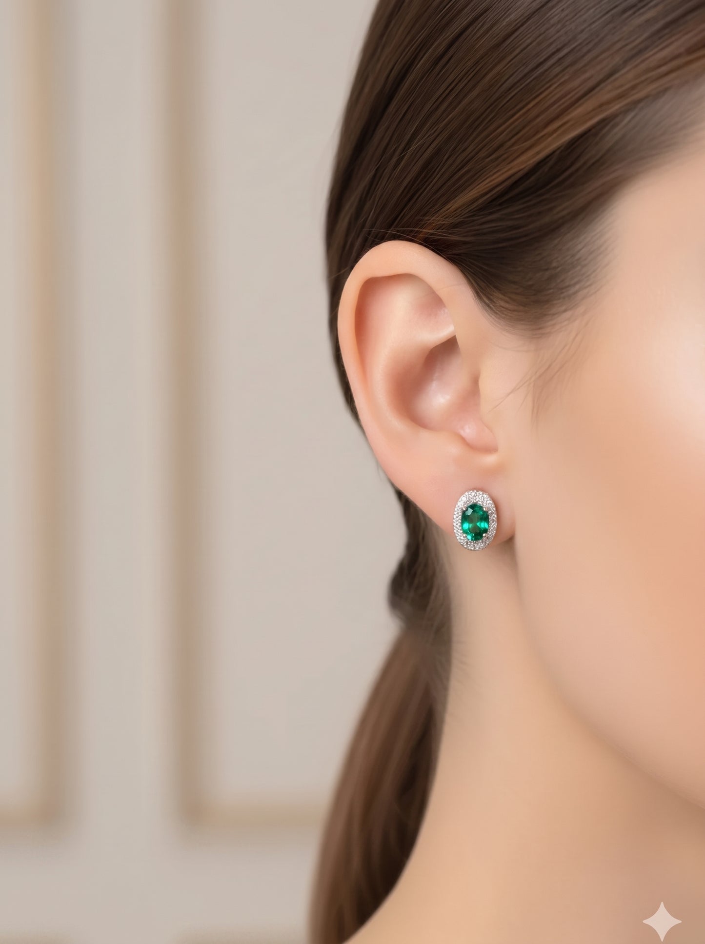 Oval Zircon