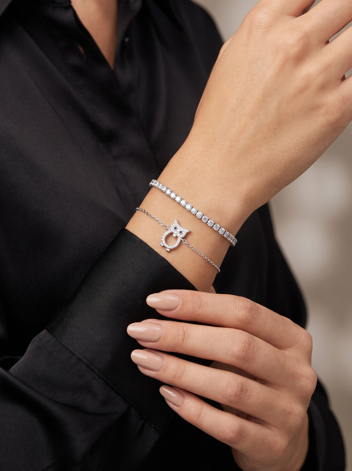 Owl Charm Bracelet
