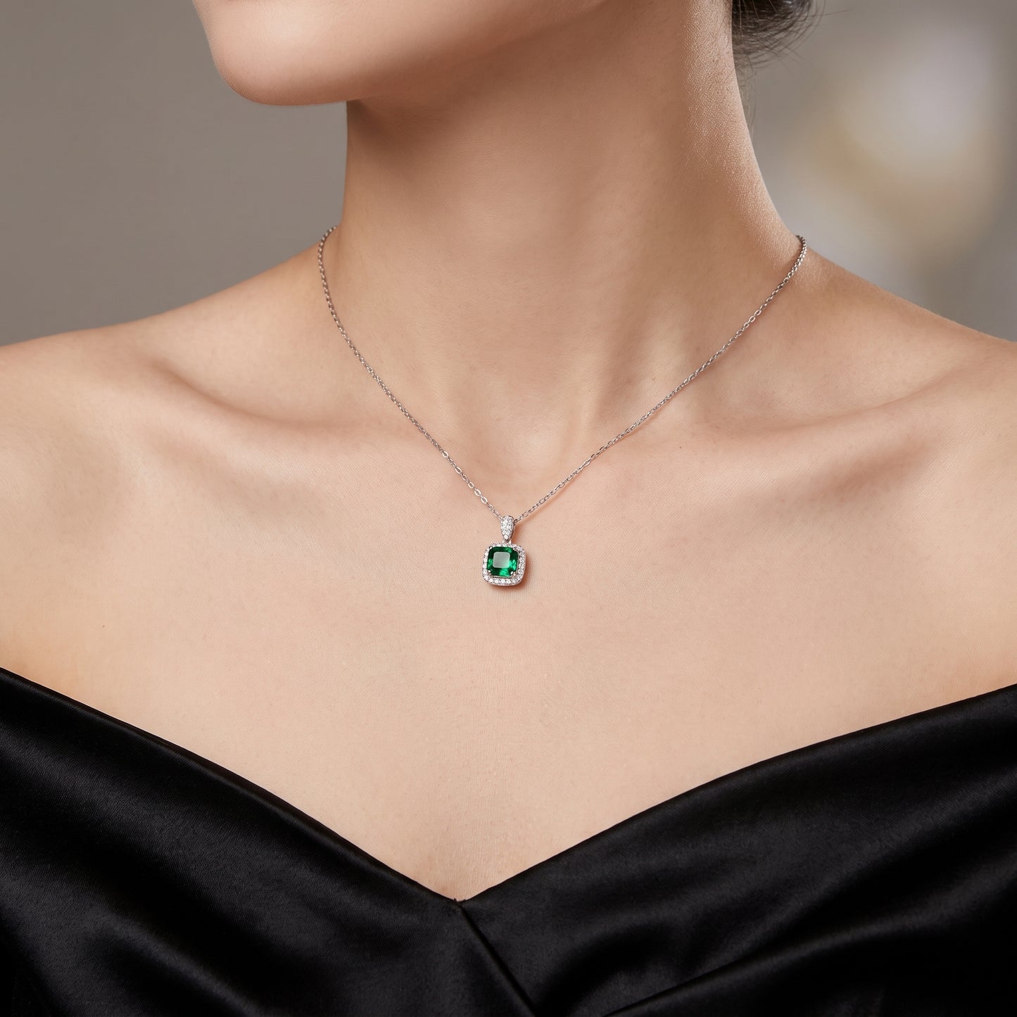 Emerald Harmony Necklace