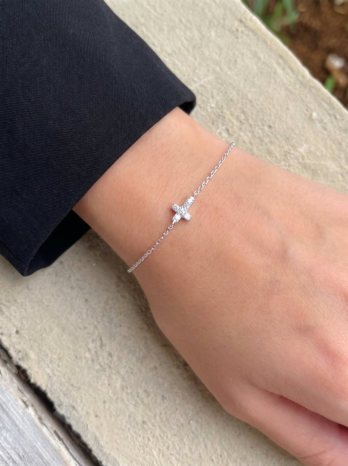 Small Cross Bracelet